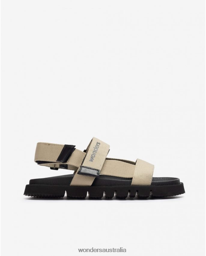 Beig Footwear DD4868350 Beige Velcro Sandal Men Wonders
