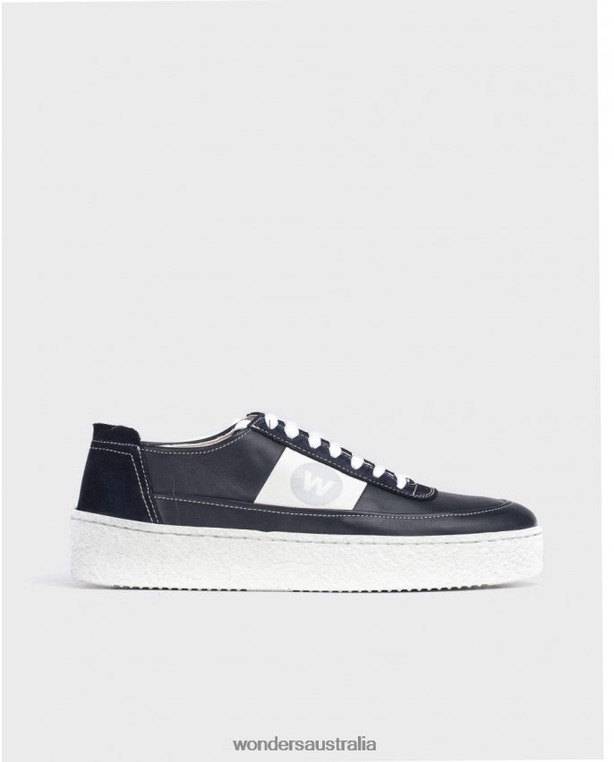 Marino Footwear DD4868353 Marino Leather Sneaker With Laces Men Wonders
