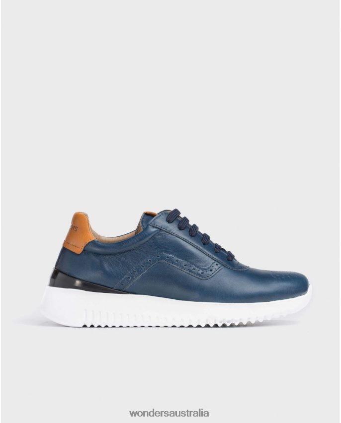 Marino Footwear DD4868359 Marino Perforated Leather Sneaker Men Wonders