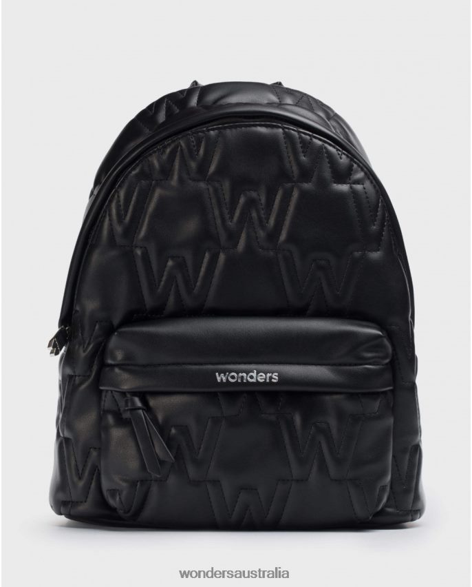 Negro Accessory DD4868396 Negro Black School Backpack Women Wonders