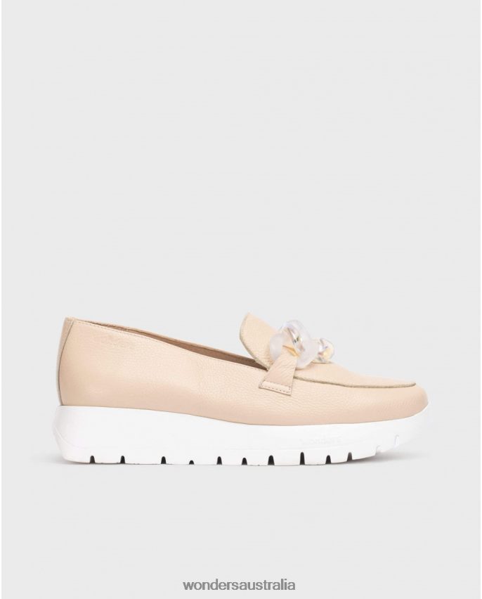 Natural Footwear DD4868273 Natural Beige Rose Moccasin Women Wonders