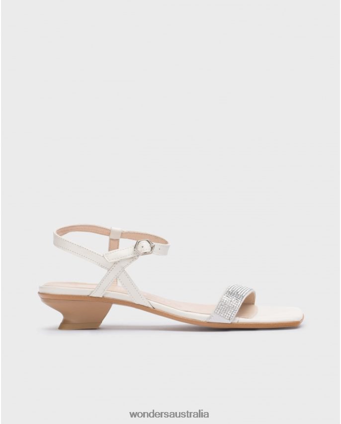 Blanco/Off Footwear DD486830 Blanco/Off White Marian Sandal Women Wonders