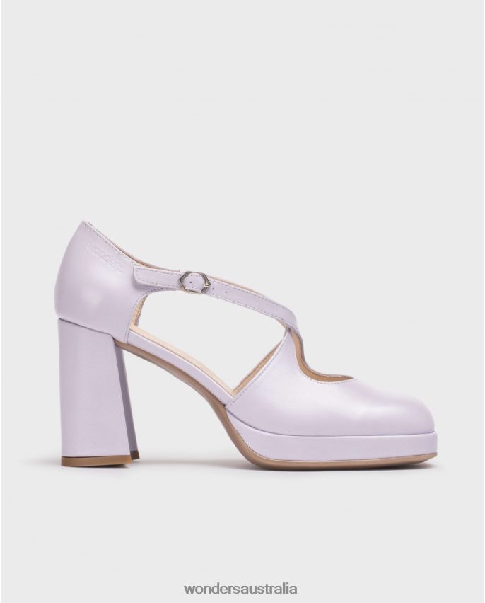 Lavender Footwear DD4868113 Lavender Black Lexi Shoe Women Wonders
