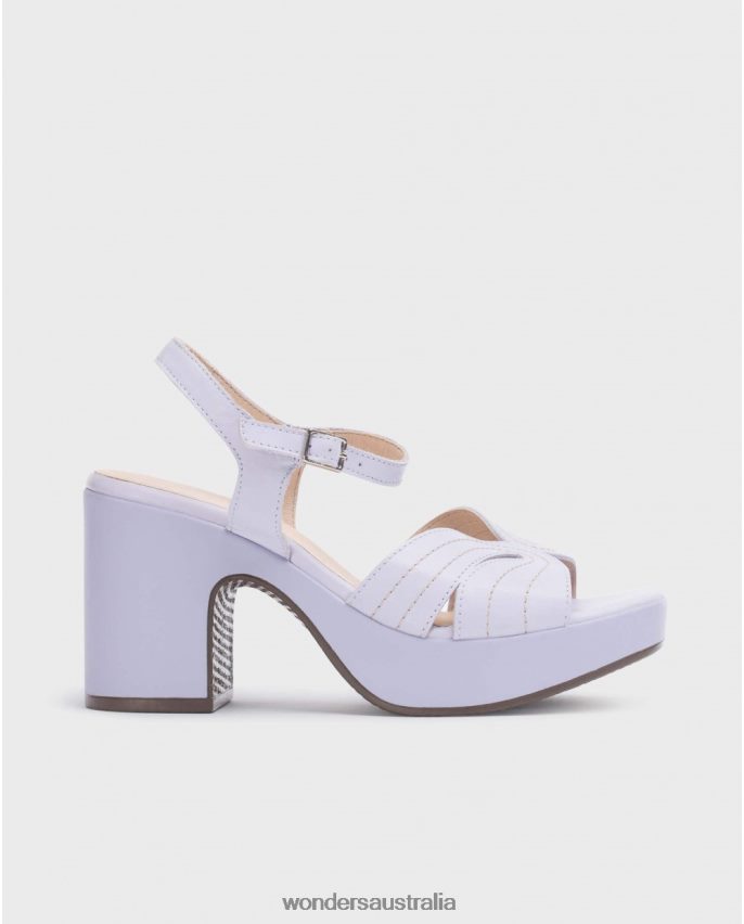 Lavender Footwear DD4868115 Lavender Violet Lexi Sandal Women Wonders