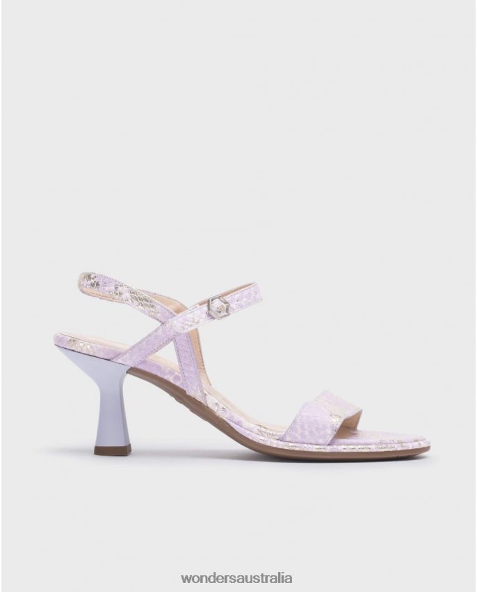 Lavender Footwear DD486865 Lavender Violet Coco Sandal Women Wonders