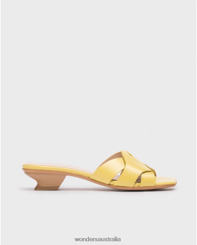 Lima Footwear DD486832 Lima Lime Green Mica Mule Women Wonders
