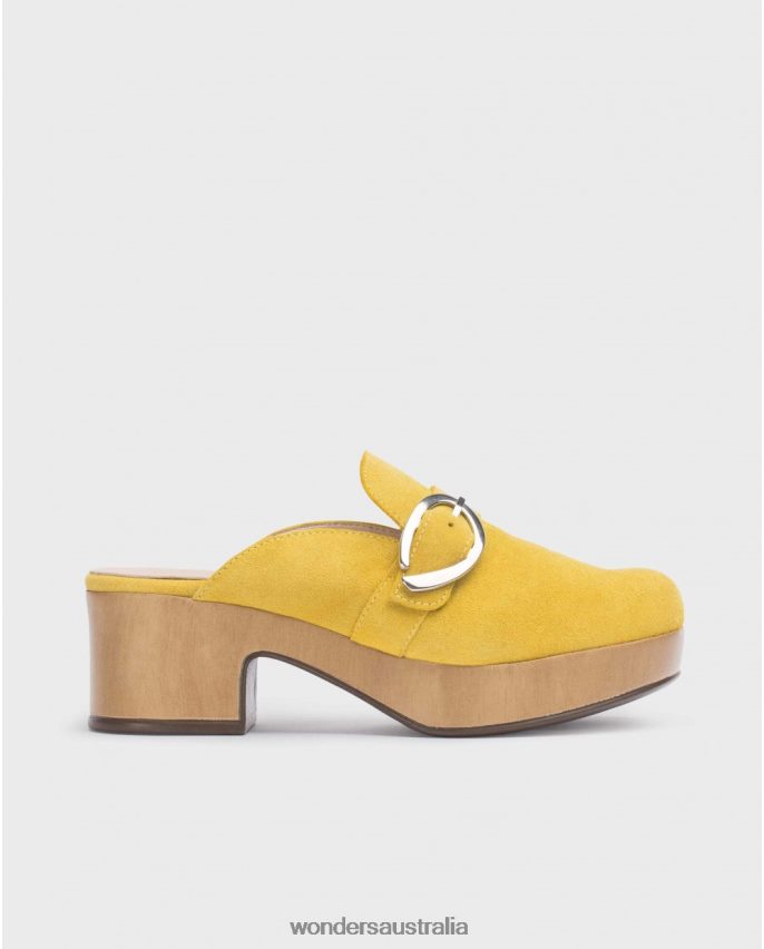 Lima Footwear DD486835 Lima Yellow Slow Clog Women Wonders