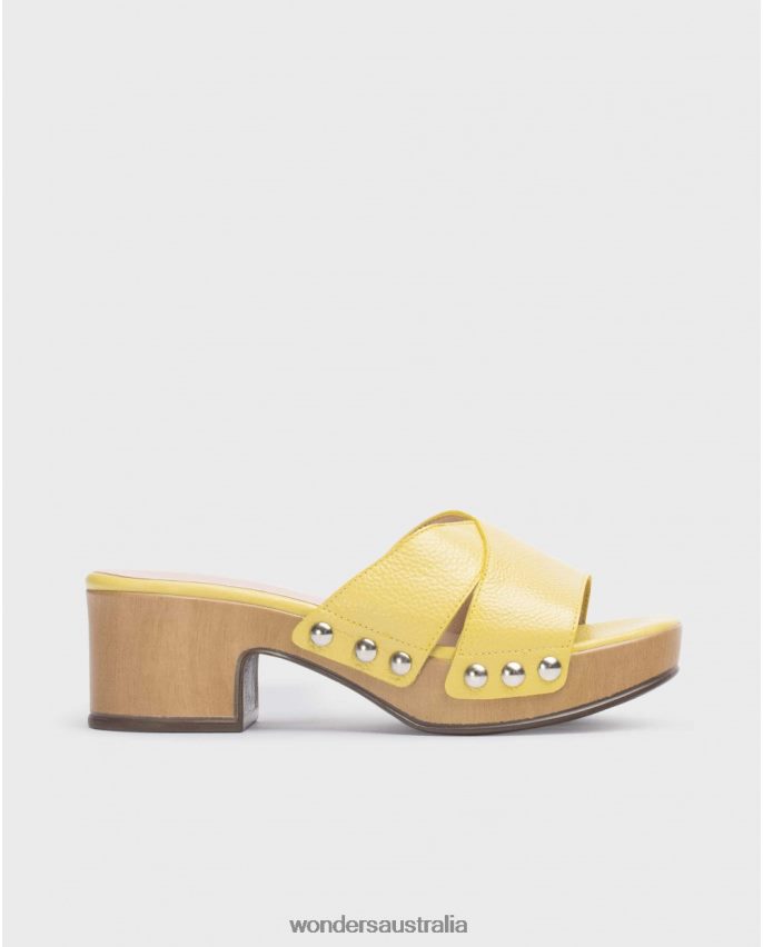 Lima Footwear DD486836 Lima Yellow Marta Sandal Women Wonders