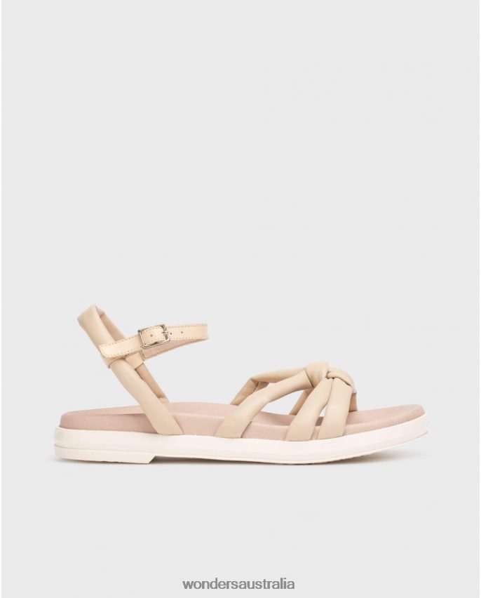 Natural Footwear DD4868121 Natural Beige Elsa Sandal Women Wonders