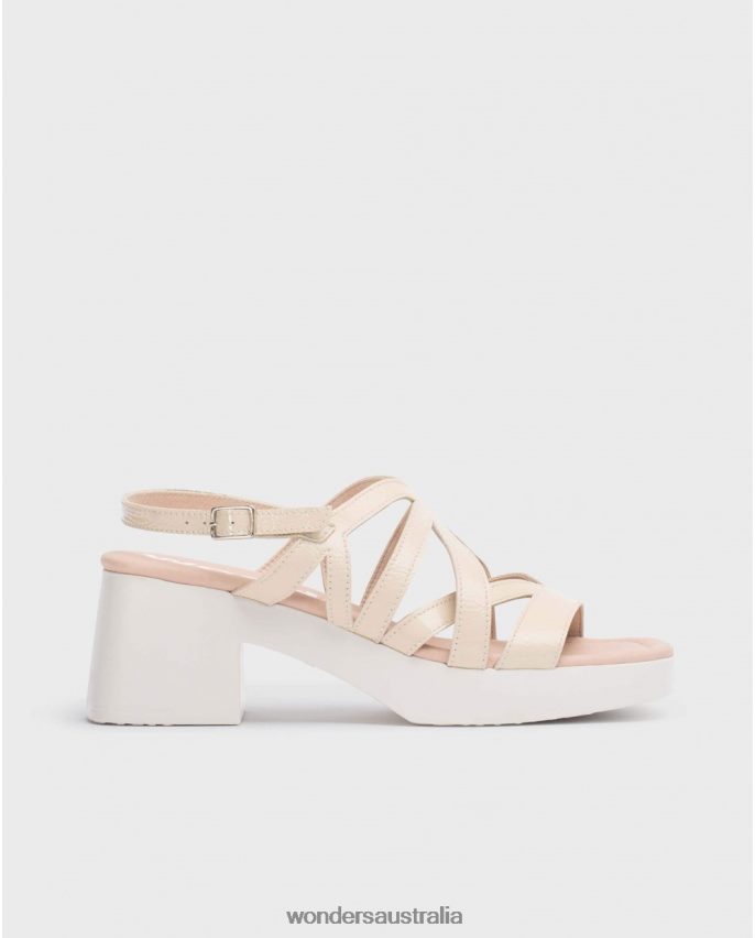Natural Footwear DD4868166 Natural Beige Loreto Sandal Women Wonders