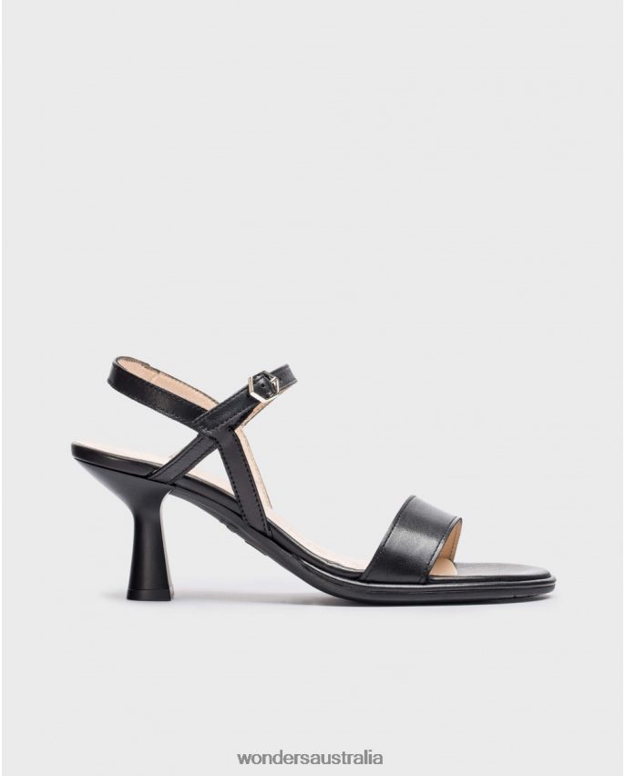 Negro Footwear DD4868198 Negro Black Coco Sandal Women Wonders
