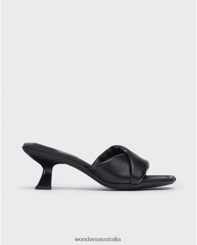 Negro Footwear DD4868205 Negro Black Glow Mules Women Wonders