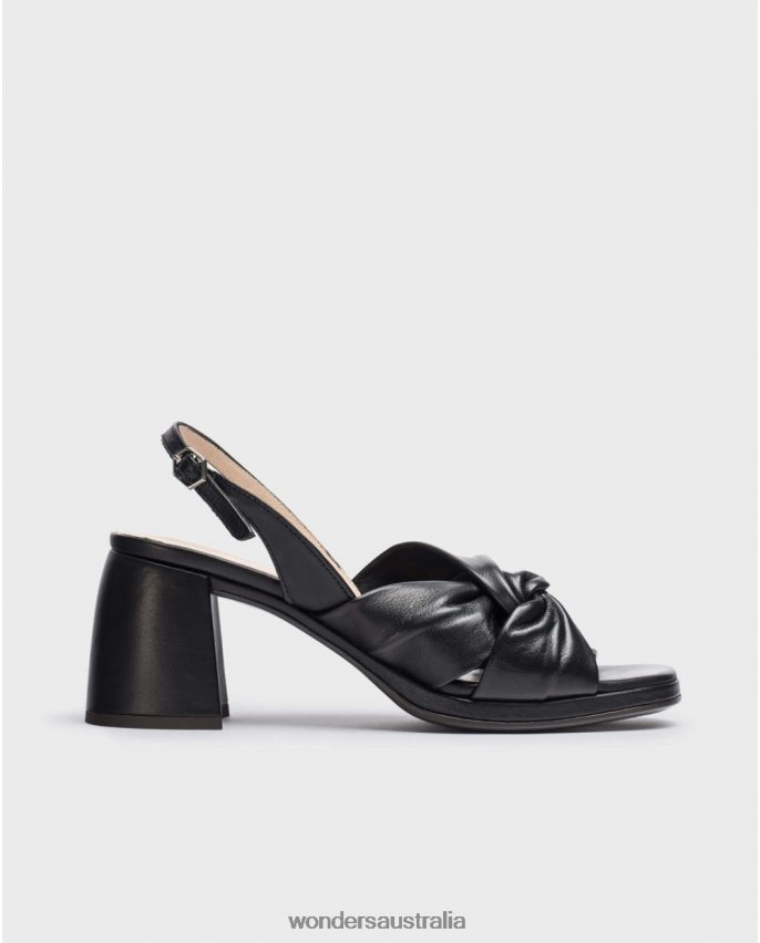 Negro Footwear DD4868311 Negro Black Wild Sandal Women Wonders