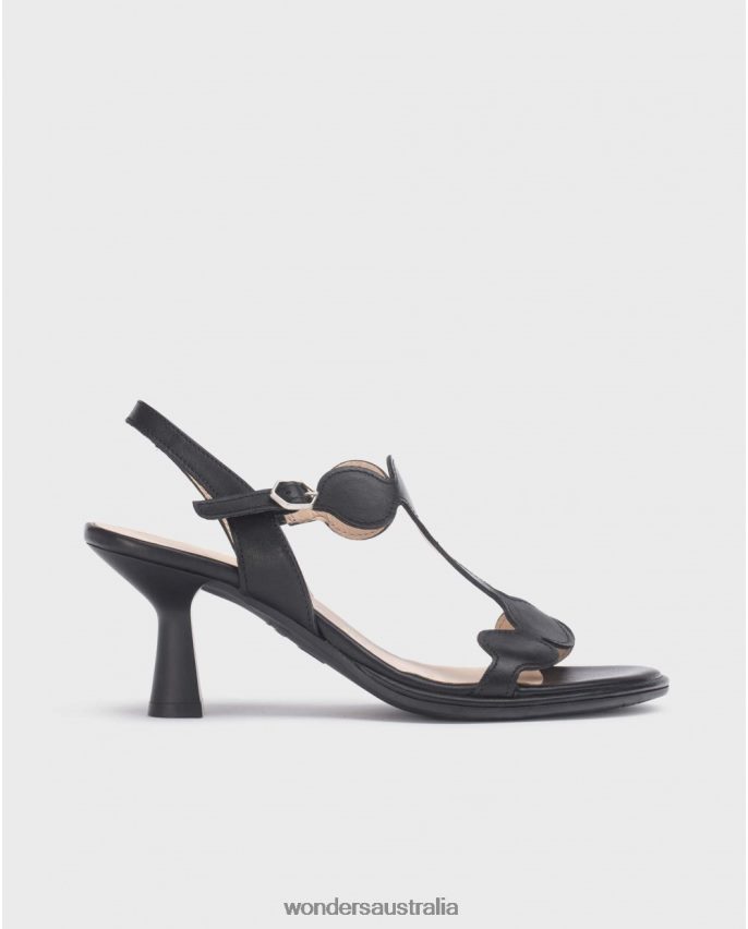 Negro Footwear DD486876 Negro Black Drew Sandal Women Wonders