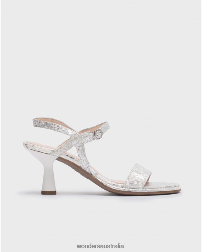 Plata Footwear DD486866 Plata Silver Coco Sandal Women Wonders