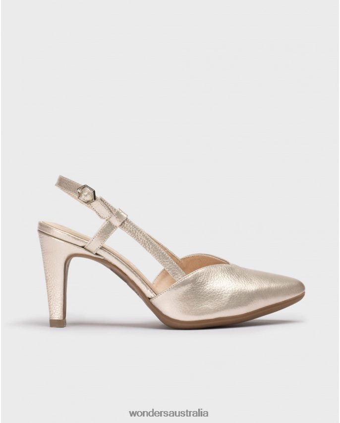 Platino Footwear DD486857 Platino Gold Lexi Shoe Women Wonders