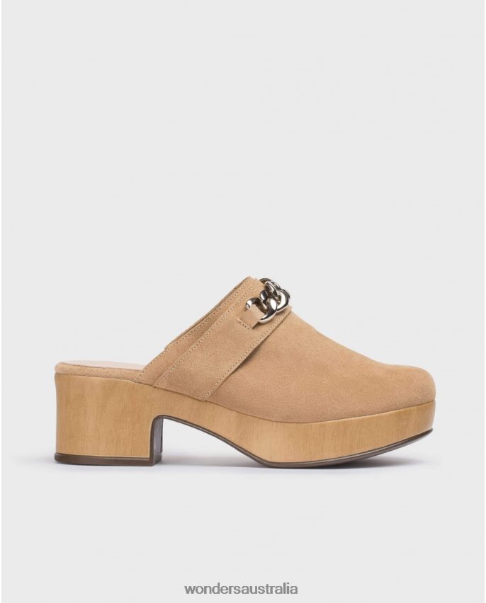 Sand Footwear DD4868213 Sand Brown Divan Clog Women Wonders