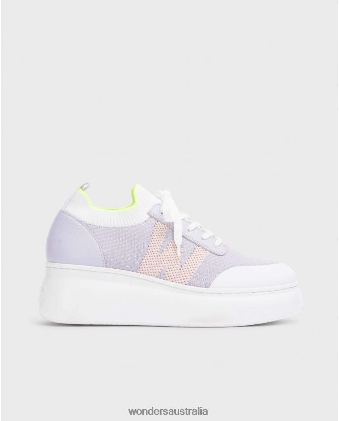 Lavender Footwear DD486893 Lavender Violet Kiwi Sneaker Women Wonders