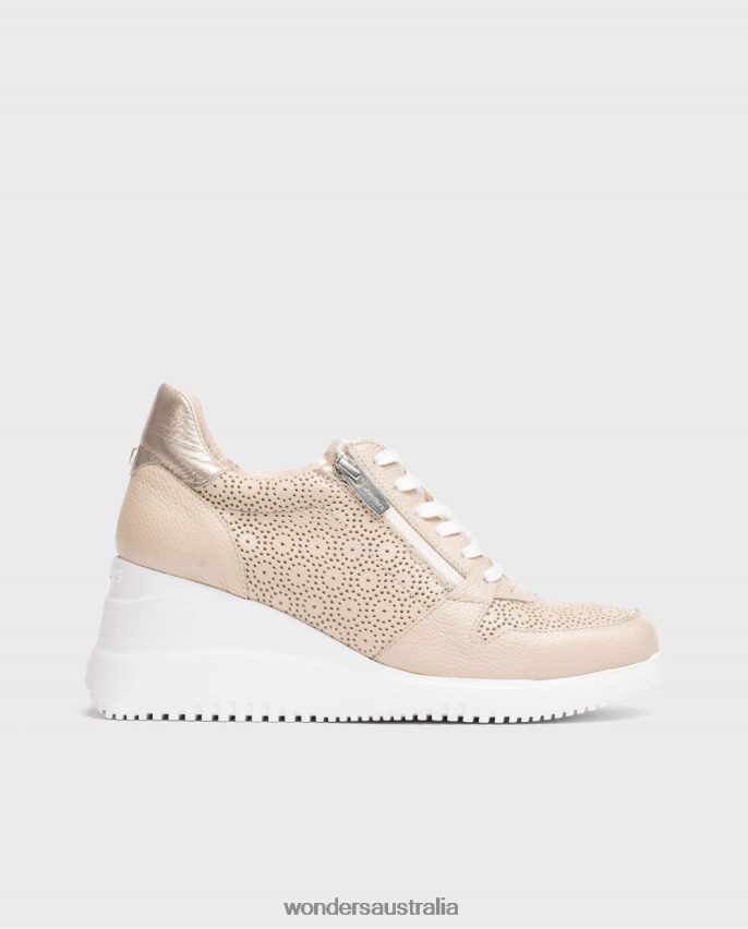 Natur/Plat Footwear DD4868127 Natur/Plat Black Lexi Sneakers Women Wonders