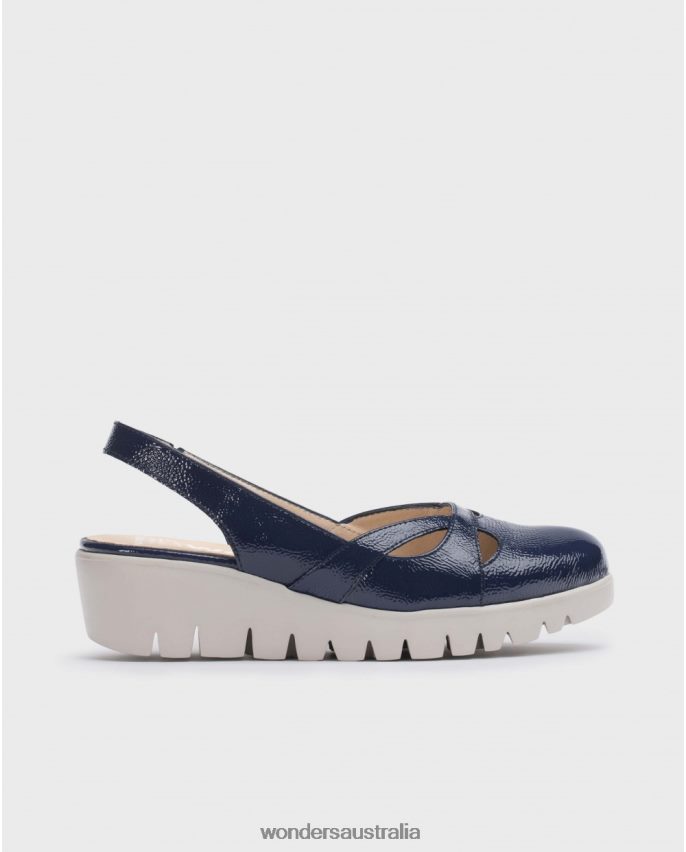Baltic Footwear DD4868186 Baltic Navy Blue Sevilla Shoe Women Wonders