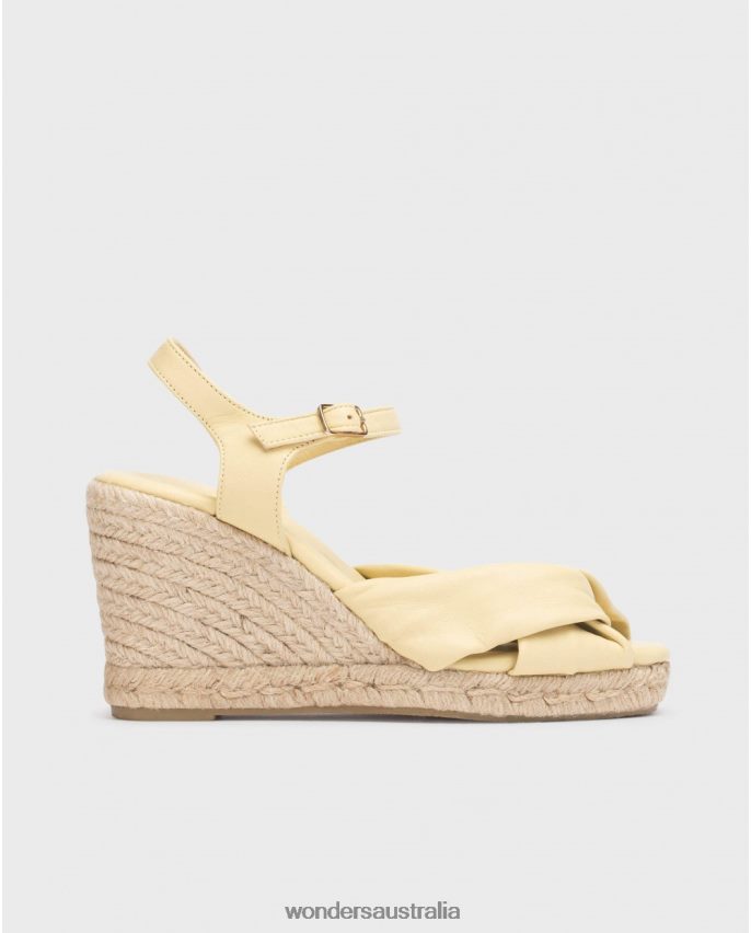 Lemon Footwear DD486842 Lemon Yellow Anuk Sandal Women Wonders